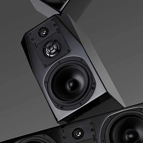 NHT NHT C Series C-3 Premium Home Theater 3-Way Bookshelf Speaker - Clean, Hi-Res Audio | Sealed Box | Aluminum Drivers | Single Unit, High Gloss Black