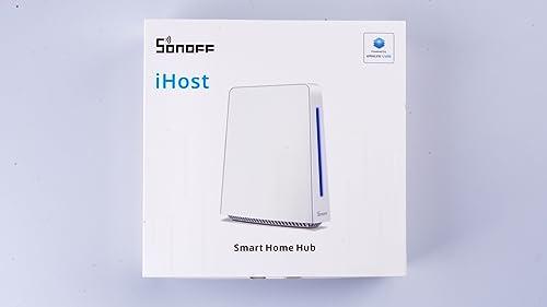 SONOFF SONOFF iHost Smart Home Hub, 2G Central Control Gateway, Private Local Server for Secure Home Automation, LAN&Zigbee Compatibility, Local Data Storage and Open API for Customization(RV1109 DDR4 2GB)