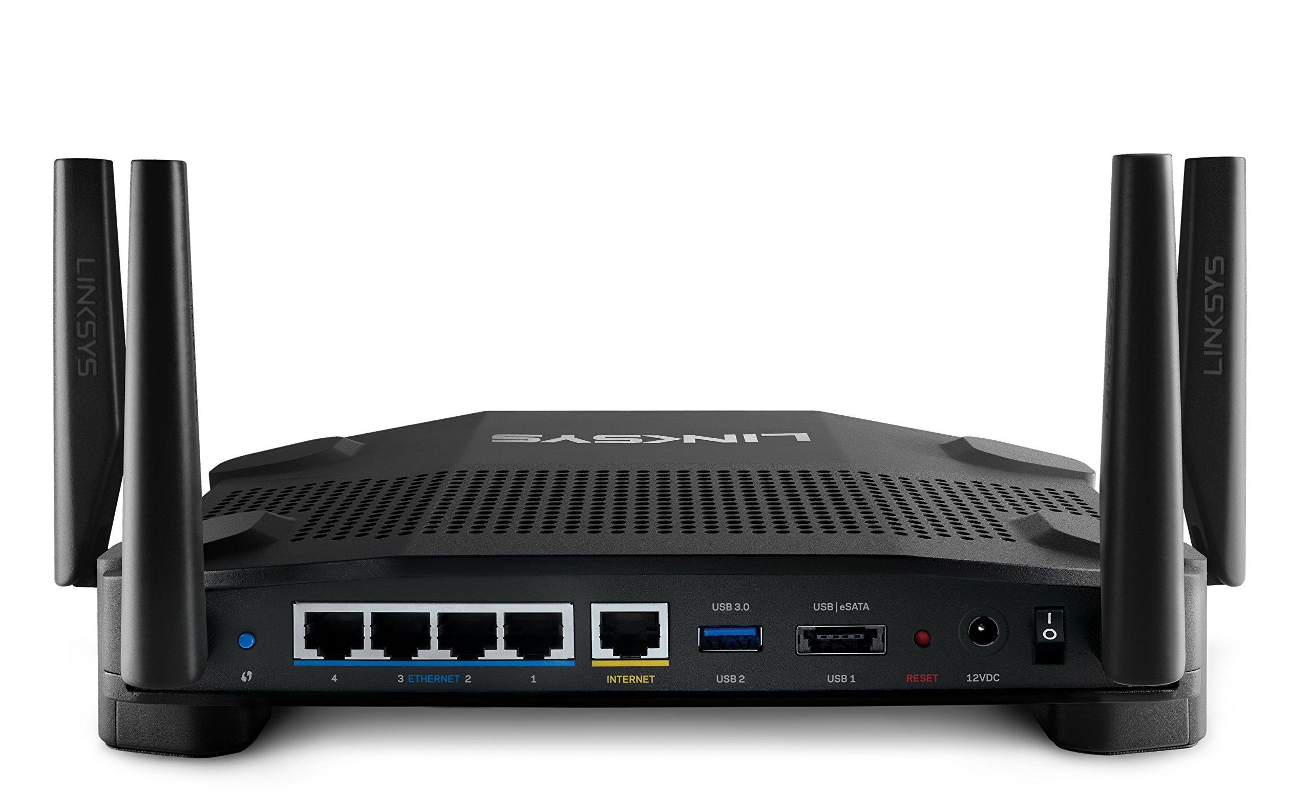 Linksys Linksys WRT Gaming WiFi Router Optimized for Xbox, Killer Prioritization Engine to Reduce Peak Ping and Latency, Dual Band, 4 Gigabit Ports, AC3200 WRT32X (Renewed)