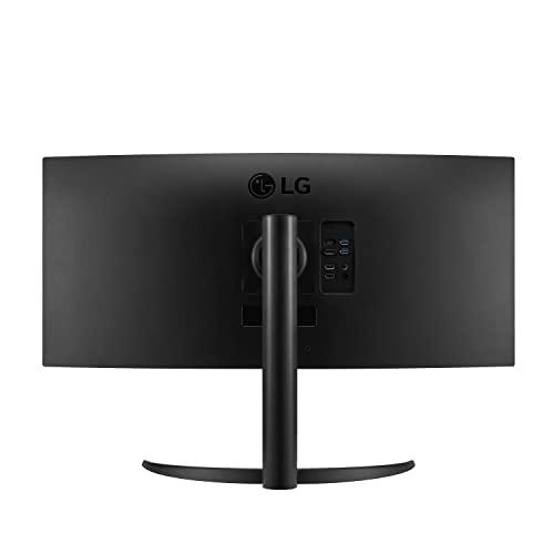 LG LG 34WP75C-B.AUS 34" Curved UltraWide QHD HDR 10 160Hz USB Type-C Monitor with AMD FreeSync Premium Pro (65W Power Delivery), Black