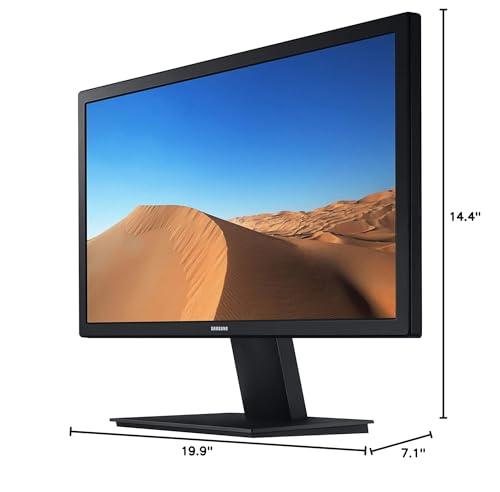 SAMSUNG Samsung S33A Series 22-Inch FHD 1080p Computer Monitor, HDMI, VGA (D-Sub), VESA Compatible, Flicker Free Mode, Eye Saver Mode (LS22A330NHNXZA)