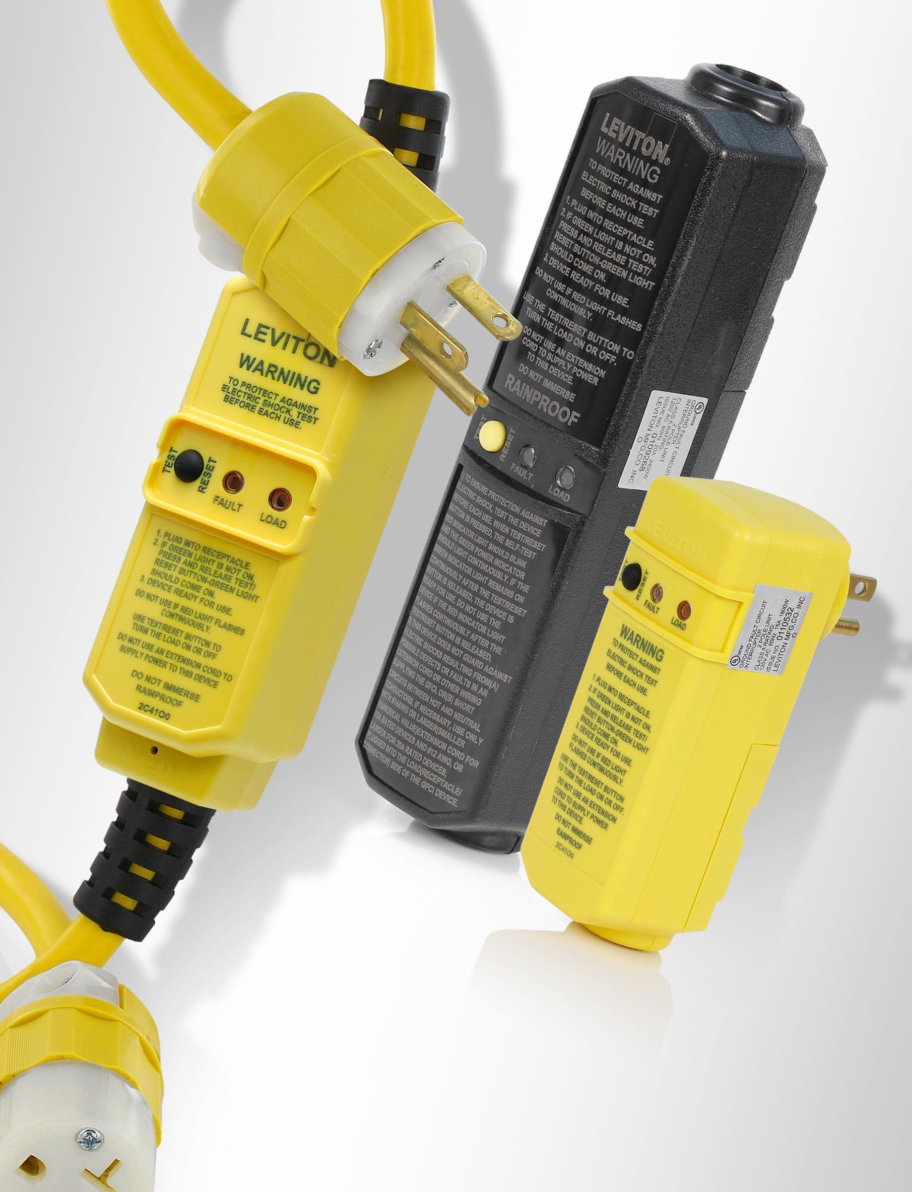 Leviton Leviton GSCA1-25C Port SELFTST GFI Cord AUTO 15A 25FT