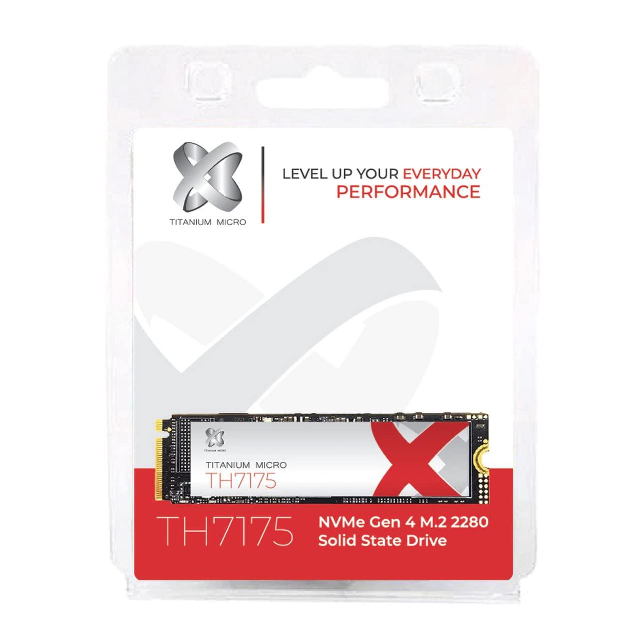 Titanium Micro Titanium Micro Internal Solid State Drive (1TB, TH7175, M.2)