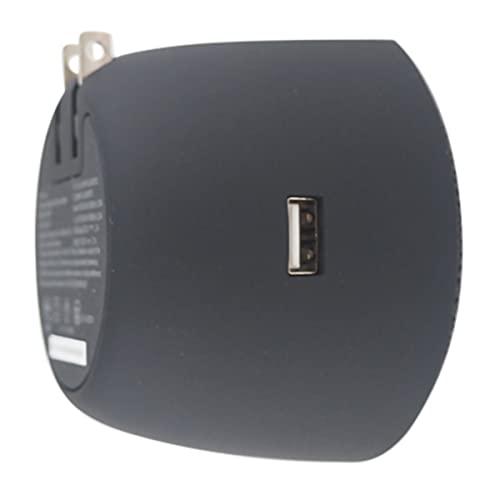 OC Acoustic OC Acoustic Newport Plug-in Outlet Wireless Bluetooth Speaker with Built-in USB Type-A Charging (Black)