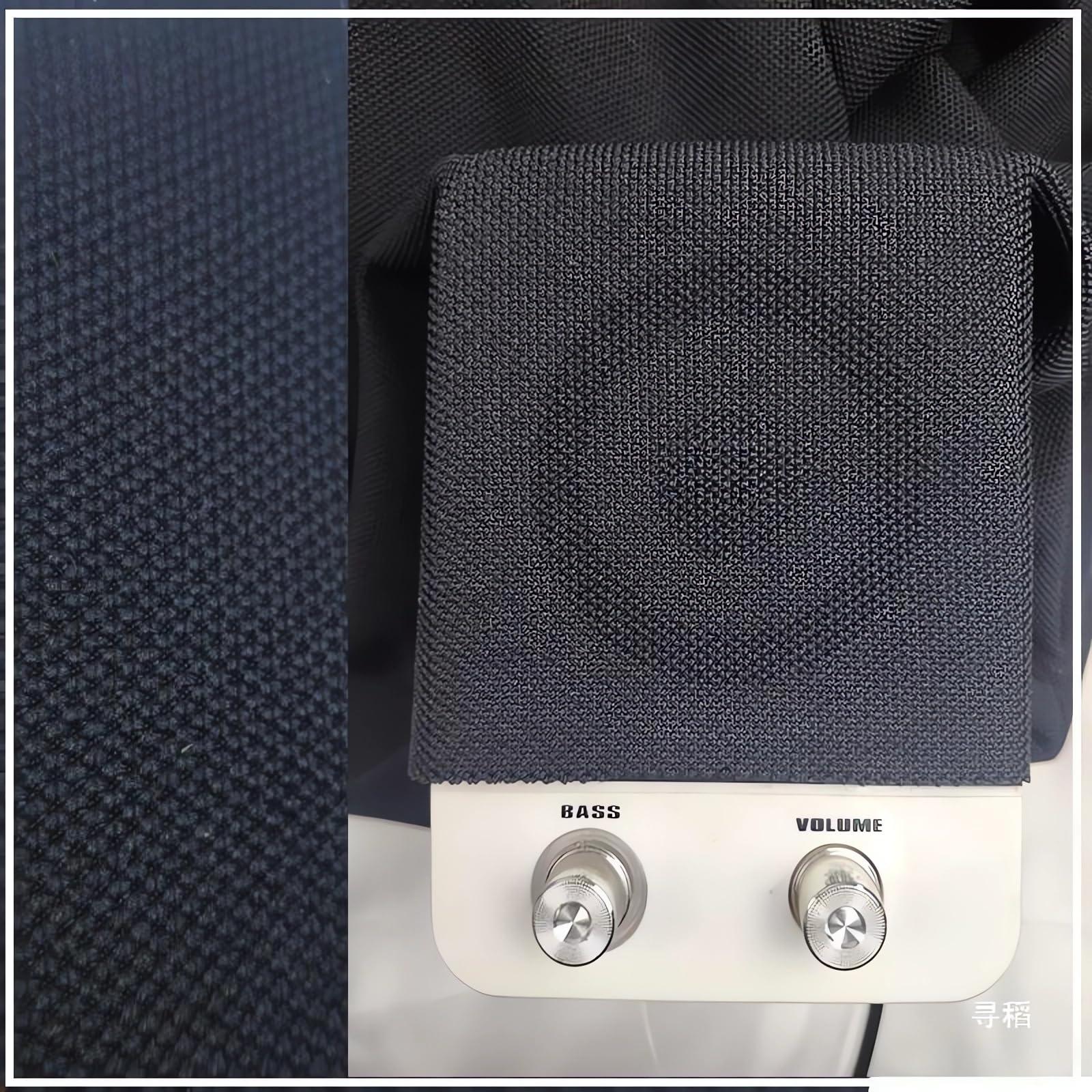 honselia Speaker Grill Cloth, 140 x 50cm Audio Speaker Mesh Fabric Cloth Acoustic Speaker Protective Cover