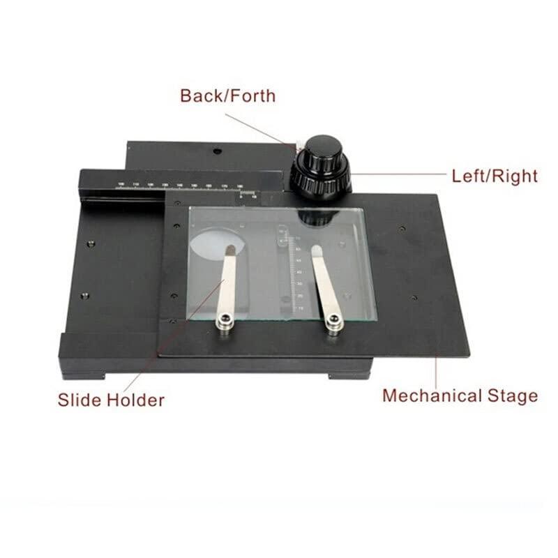 RADHAX RADHAX Microscope Kit Stereo Biological Microscope Mechanical Stage XY Axis Precision Mobile Platform Microscope Lens Adapters (Size : 1)