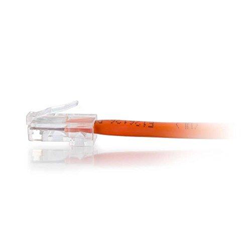 C2G C2G 04192 Cat6 Cable - Non-Booted Unshielded Ethernet Network Patch Cable, Orange (3 Feet, 0.91 Meters)