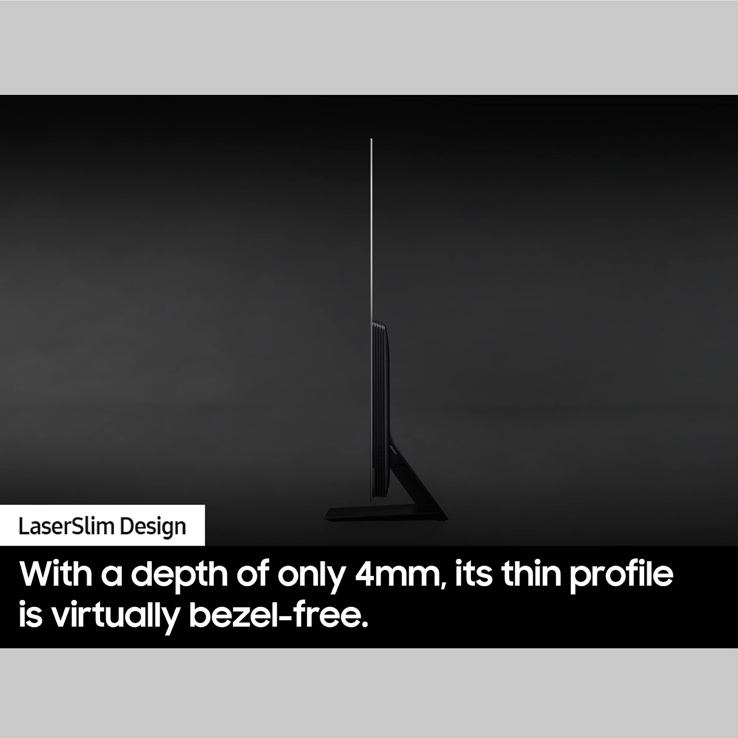 SAMSUNG SAMSUNG 55-Inch Class OLED 4K S90C Series Quantum HDR, Dolby Atmos Object Tracking Sound Lite, Ultra Thin, Q-Symphony 3.0, Gaming Hub, Smart TV with Alexa Built-in (QN55S90C, 2023 Model)