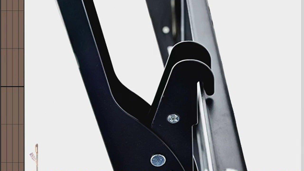 ShopSmart Deals Ultra Slim Tilt TV Wall Mount Bracket for Samsung TU7000 65" Class HDR 4K UHD Smart LED TV (UN65TU7000FXZA) - Low Profile 1.7" from Wall, 12 Tilt Angle, Easy Install for Reduced Glare!