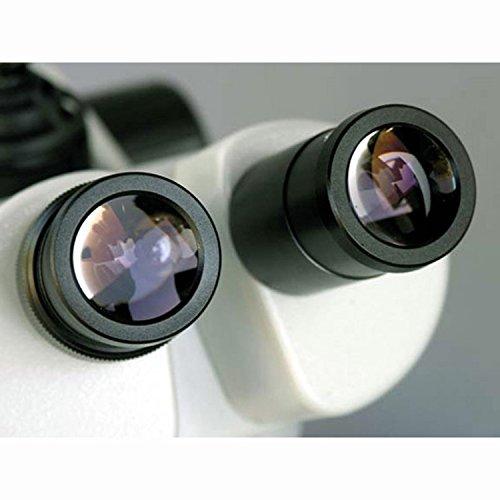 AmScope AmScope SW-2B24X Binocular Stereo Microscope, WH10x Eyepieces, 10X/20X/40X Magnification, 2X/4X Objective, Upper and Lower Halogen Lighting, Pillar Stand, 110V-120V, Includes 0.5x Barlow Lens