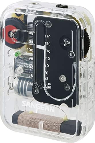 Sangean Sangean SR-32CL AM/FM Pocket Analog Radio (Clear)