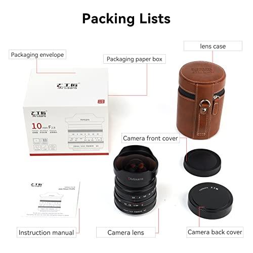 7artisans 7artisans 10mm F2.8 Full Frame Ultra Wide Angle Fisheye Lens 178°Manual Focus for Leica/Panasonic/Sigma L Serise Mirrorless Camera