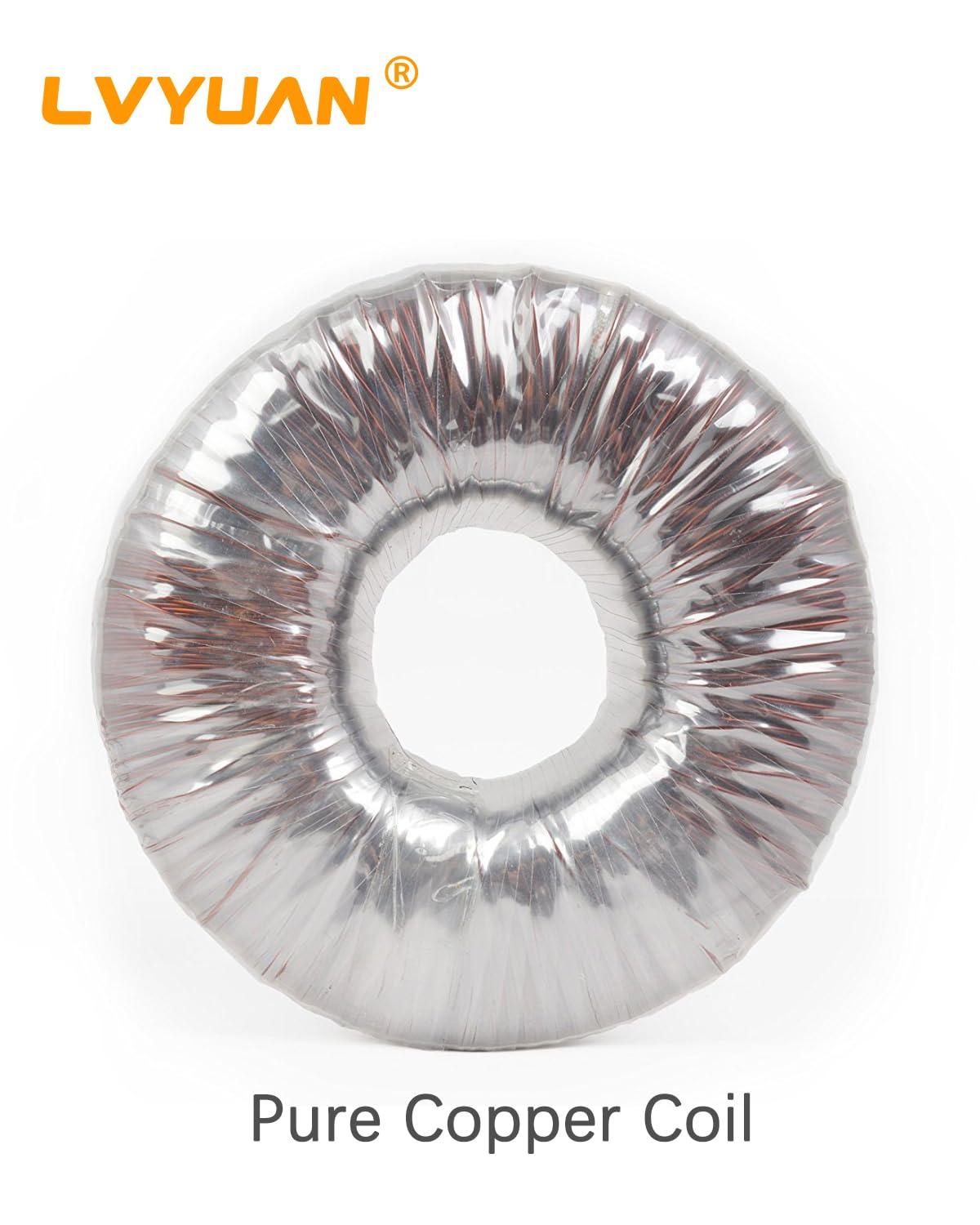 LVYUAN LVYUAN 3000 Watt Voltage Converter Transformer Heavy Duty Step Up/Down AC 110V/120V/220V/240V Power Converter with 3 US Outlets, 3 Universal Outlets, Resettable Circuit Breaker Protection