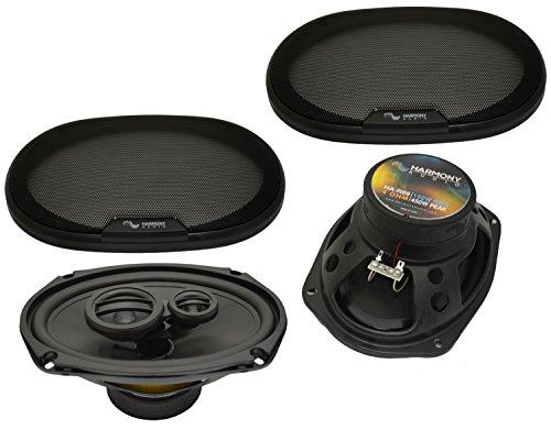 Harmony Audio Harmony Audio Compatible with Chevrolet Silverado 2500HD 3500HD Regular Cab 15-19 Factory Speaker Upgrade R69