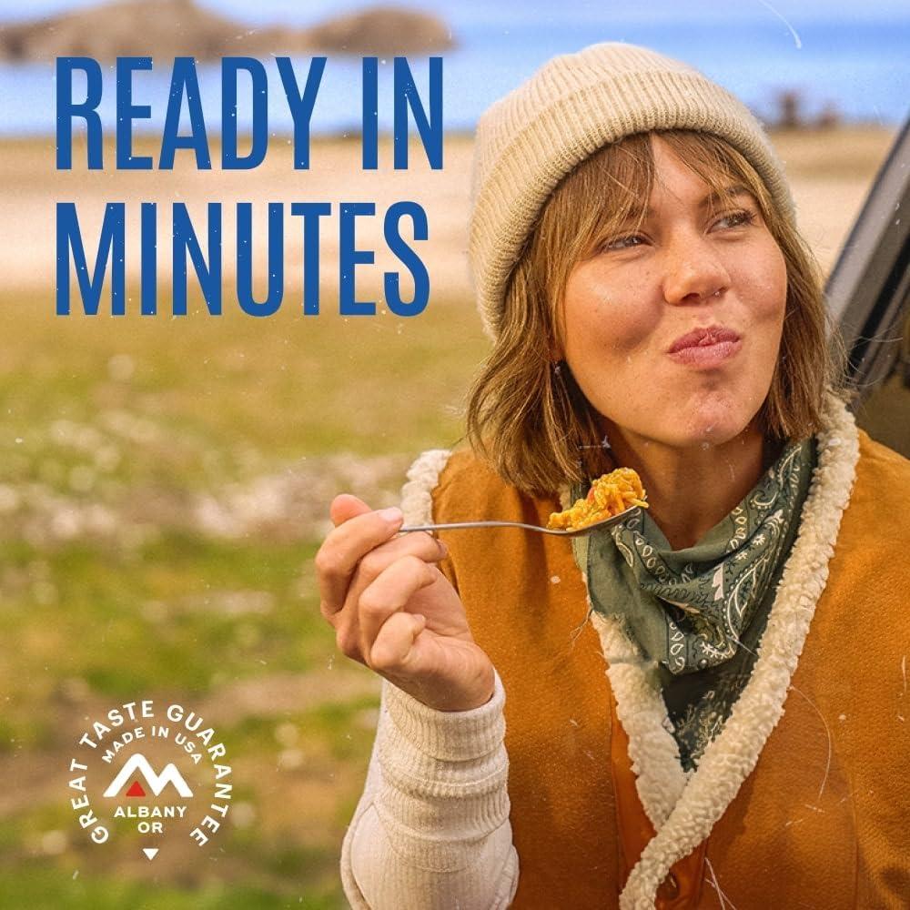 SAFECASTLE Mountain House Freeze Dried Rice and Chicken #10 Can Hunting, Survival, Camping, Backpacking Food Backed by a 30-Year Taste Guarantee Survival Emergency Food Gluten Free 6 Cans Per Case