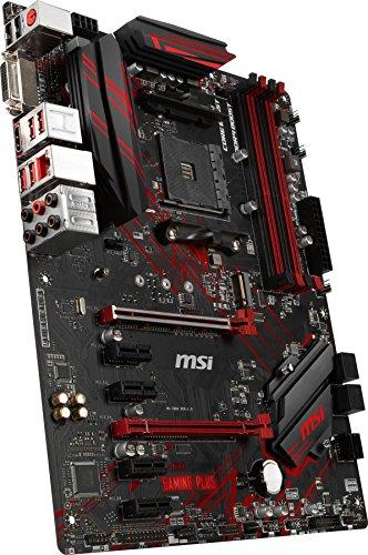 MSI MSI Performance GAMING AMD Ryzen 1st and 2nd Gen AM4 M.2 USB 3 DDR4 DVI HDMI Crossfire ATX Motherboard (B450 GAMING PLUS)