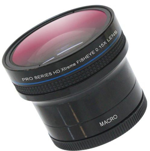 - Pro Series Pro Hi Def 0.15x X-treme Fisheye Lens for Nikon D3500 (55mm Compatible)