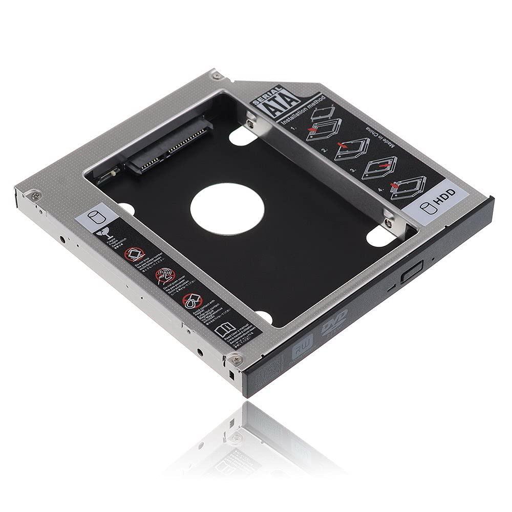 NFHK NFHK SATA 22pin HDD HD Hard Disk Drive Caddy Case for 9.5mm Universal Laptop CD/DVD-ROM Optical Bay