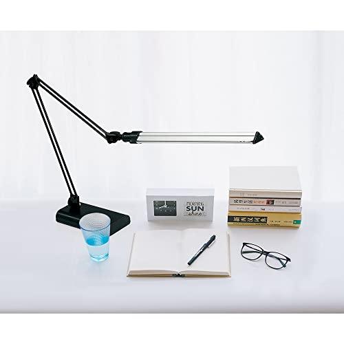Realspace Realspace Architect Desk Lamp, Adjustable, 21-1/2\"H, Black/Silver