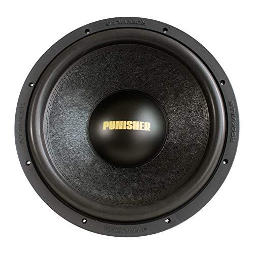 Rockville Rockville Punisher 15D2 15" 6000w Peak Competition Car Audio Subwoofer Dual 2-Ohm Sub 1500w RMS CEA Rated