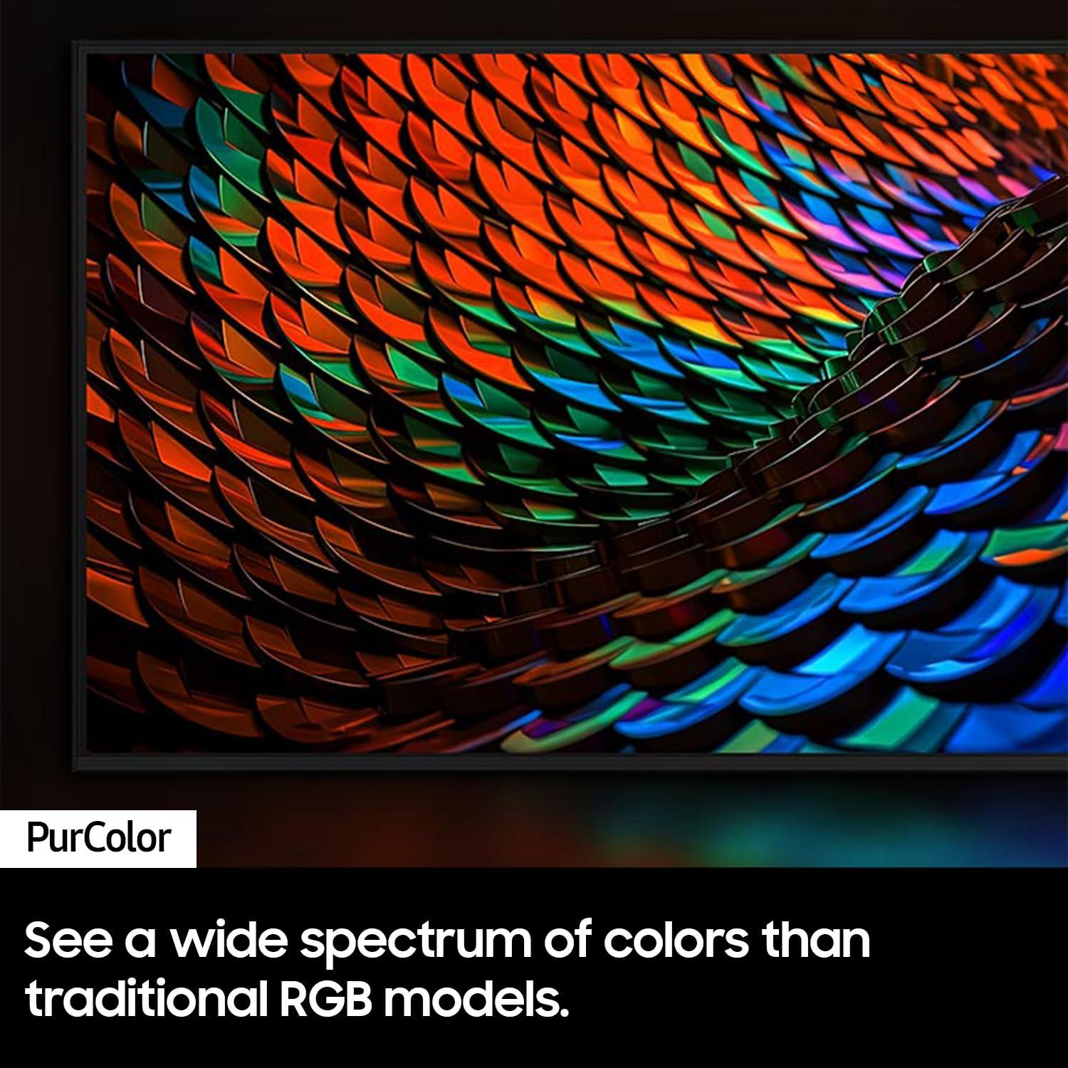 Samsung Samsung 85-Inch Class Crystal UHD 4K DU7200 Series HDR Smart TV w/Object Tracking Sound Lite, PurColor, Motion Xcelerator, Mega Contrast, Q-Symphony (UN85DU7200, 2024 Model)