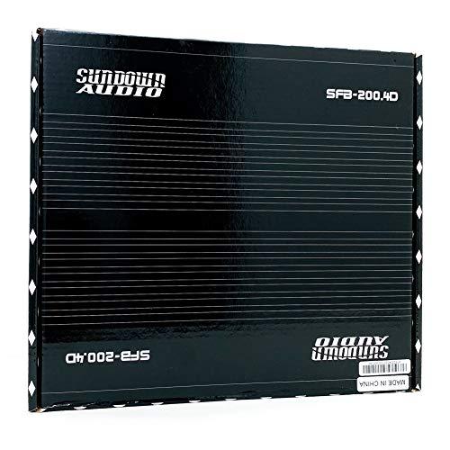 Sundown Audio SFB-200.4D - Sundown Audio 4 Channel 920w RMS Amplifier