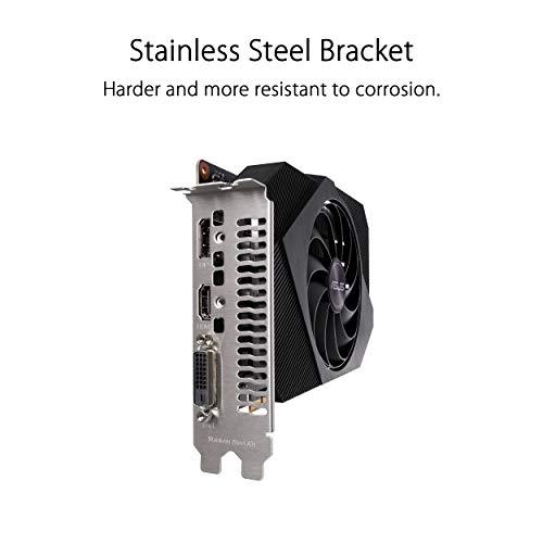 ASUS ASUS Phoenix NVIDIA GeForce GTX 1650 OC Edition Gaming Graphics Card (PCIe 3.0, 4GB GDDR6 Memory, HDMI, DisplayPort, DVI-D, Axial-tech Fan Design)