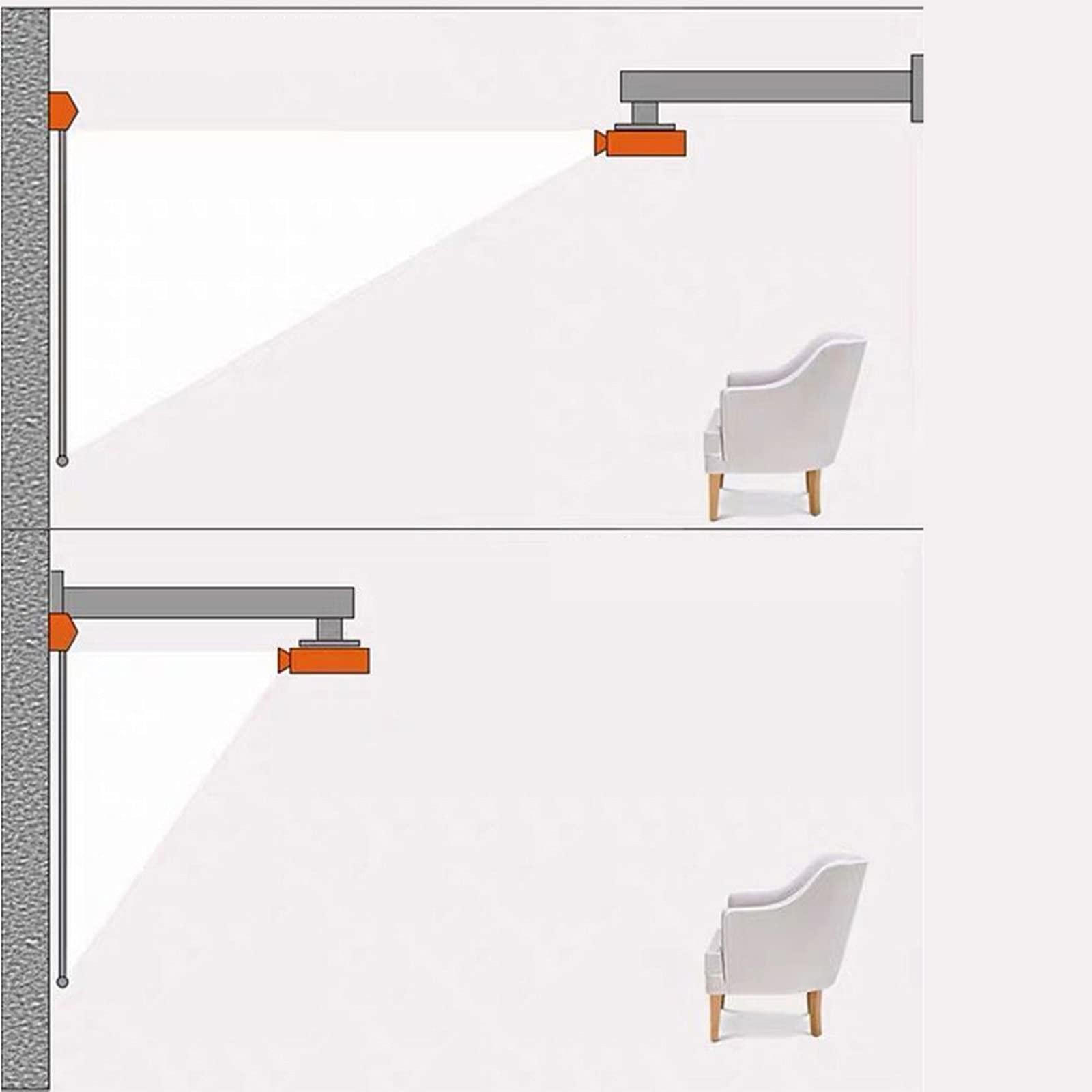 GLigeT Projector Mount Stand Projector Mount Wall Projector Ceiling Mount Projector Stand Extendable Video Projector Wall Mount Bracket with Adjustable Height Projector Ceiling Mount