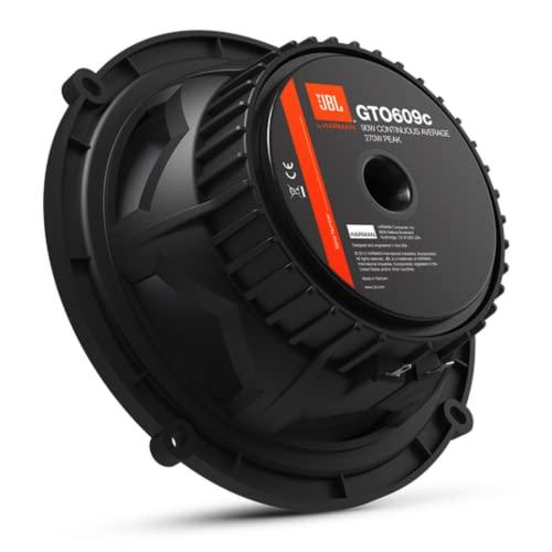 JBL JBL GTO609C 270 Watts 6-1/2" Premium Car Audio Component Stereo Speaker System with Patented Plus One Woofer-Cone Technology