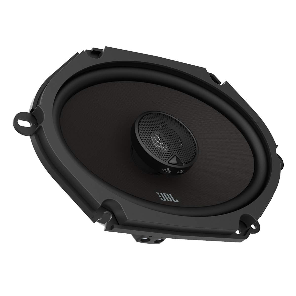 JBL JBL 6" x 8" Step-up Custom-Fit Car Audio Speaker System NO Grill Black (Renewed)
