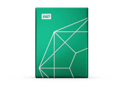 WD WD 6TB My Passport Ultra Portable Hard Drive HDD, 20th Anniversary Emerald Drive, USB-C, with Backup Software and Password Protection - WDBECU0060BGN-WESN