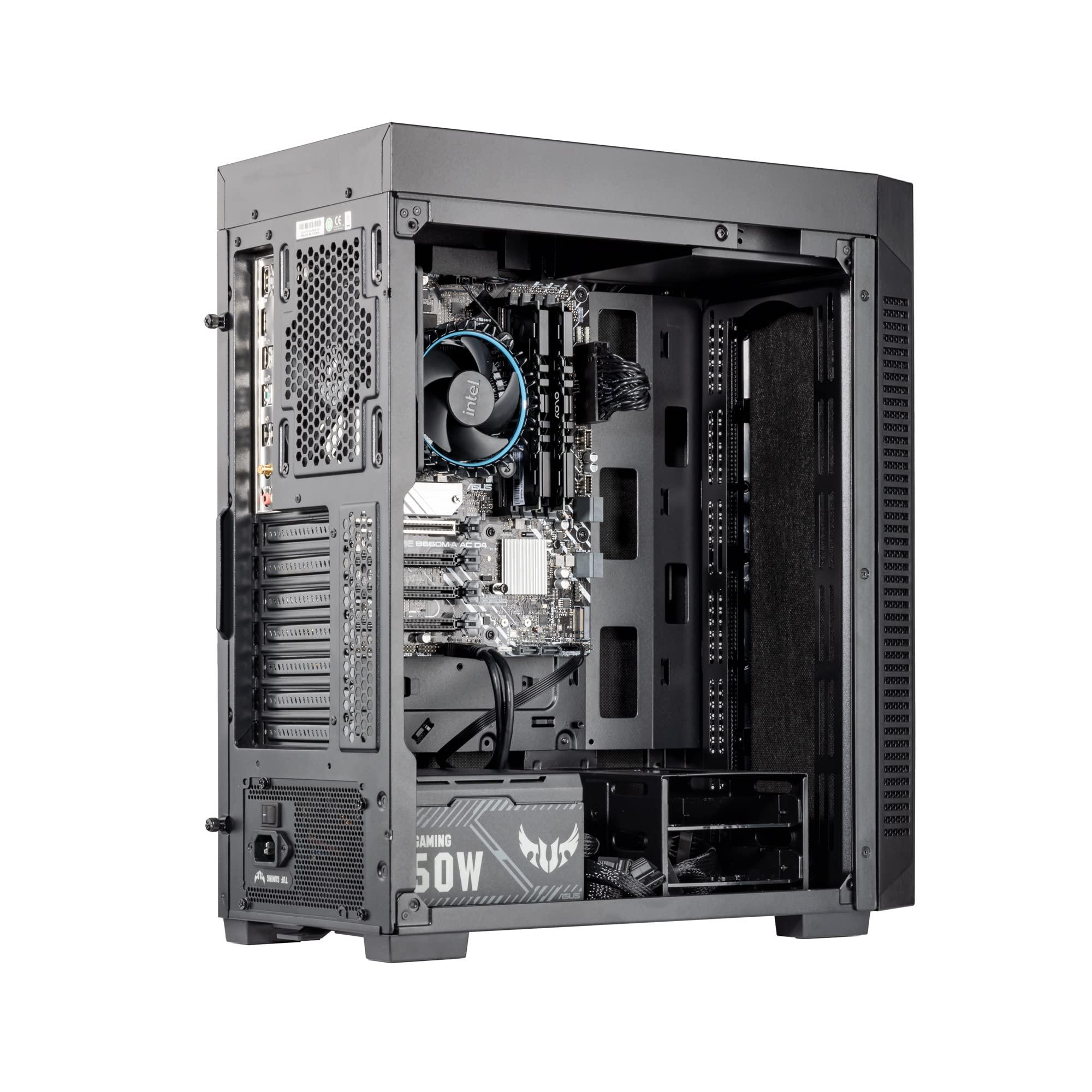 Velztorm Velztorm Pallidux Workstation Business Desktop PC (Intel i5-12400 (Alder Lake) 6-Core, Integrated GPU, 32GB DDR4, 512GB PCIe SSD + 2TB HDD (3.5), AC WiFi, BT 5.1, Win10Pro) VELZ0055