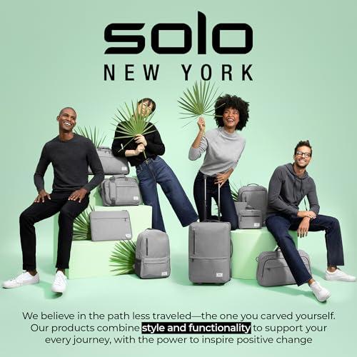 Solo New York Solo New York Re:Focus Laptop/Tablet Sleeve, Made from Recycled Materials, Gray, Fits up to 13.3\"