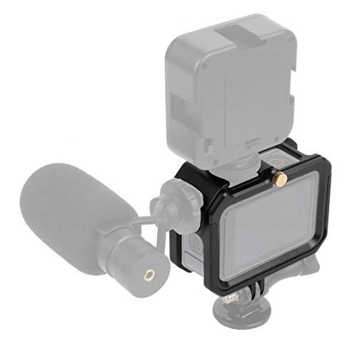 BGNing BGNing Aluminum Case Compatible for GoPro Hero 9 Black Camera Metal Cage Protective Shell Housing Frame Form-Fitted w/Cold Shoe 52mm Filter Mount (only Shell)