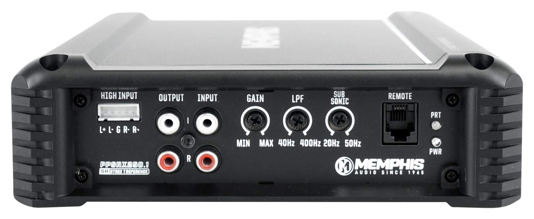 Memphis Memphis Audio SRXE112VP 12" 500w SRX Car Subwoofer+Enclosure+Amplifier+Amp Kit