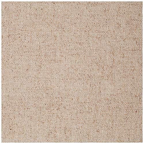 Springcrest Natural Linen Medium Drum Lamp Shade 13" Top x 14" Bottom x 10" High (Spider) Replacement with Harp and Finial - Springcrest