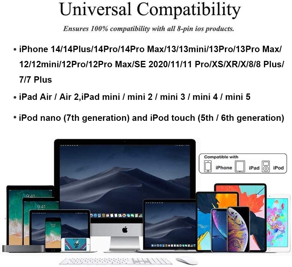 Seulliya Apple MFi Certified 2 Pack Lightning to 3.5 mm Headphone Jack Adapter for iPhone, iPhone Aux Adapter Converter Dongle Audio Cable Compatible with iPhone 14 13 12 11 X XS 8 7
