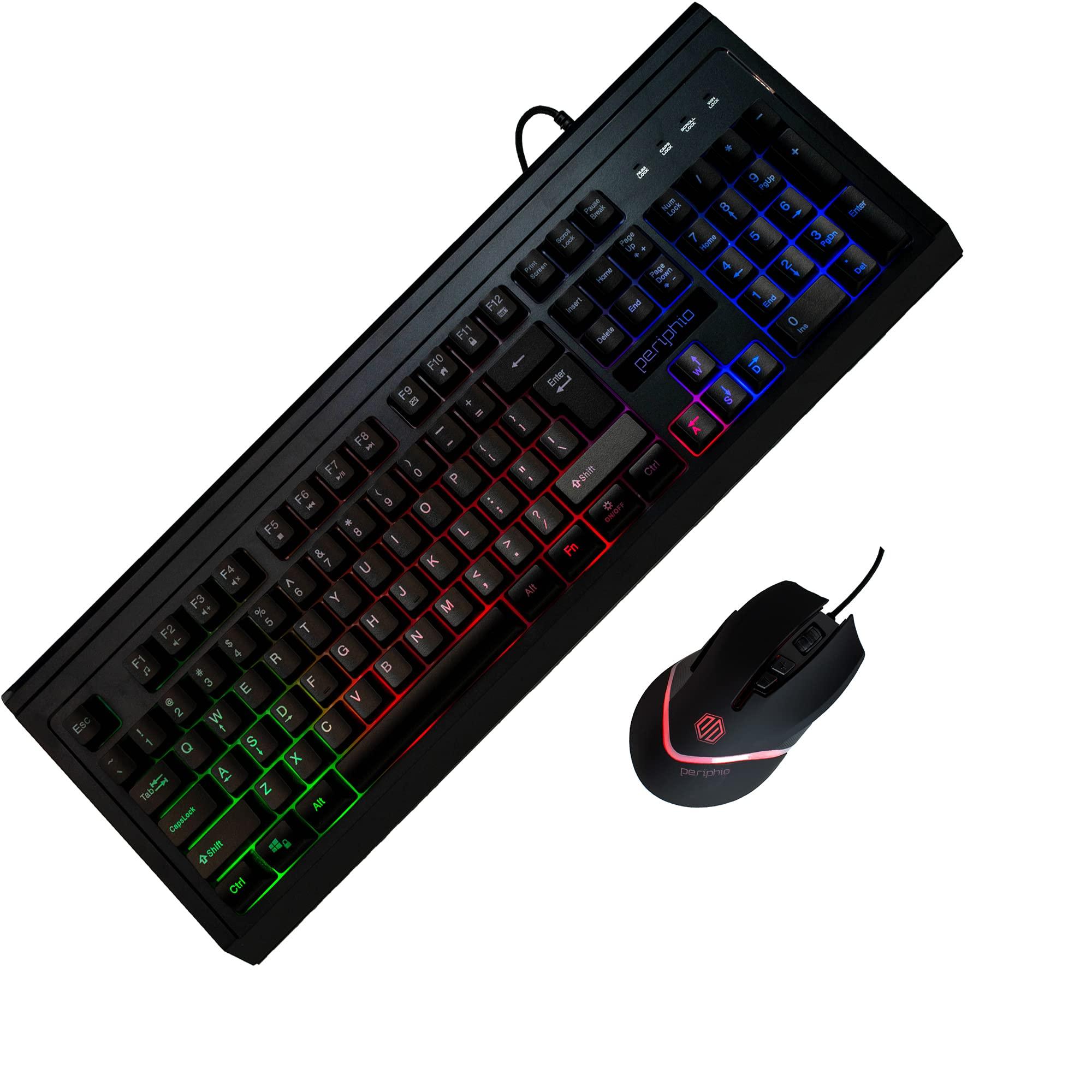 Dell Dell Optiplex 7060 Desktop Computer | Hexa Core Intel i5 (3.2GHz) | 16GB DDR4 RAM | 500GB SSD | Windows 11 Pro | New 24in LCD Monitor + RGB Keyboard & Mouse + Speakers | Home or Office PC (Renewed)