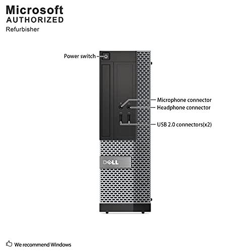 Dell DELL OPTIPLEX 3010 SFF Desktop Computer,Intel Core I5-3470 up to 3.6G,8G DDR3,500G,DVD,WiFi,HDMI,VGA,BT 4.0,Win10Pro64(Renewed)-Multi-Language Support English/Spanish, 500GB, Windows 10 Pro