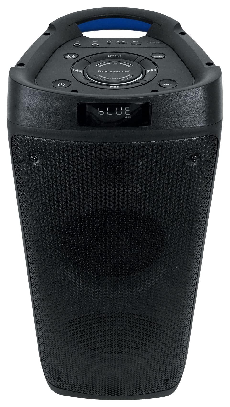 Rockville Rockville BASS Party 65 1200w LED Bluetooth House Speaker System for Party+Mic Input