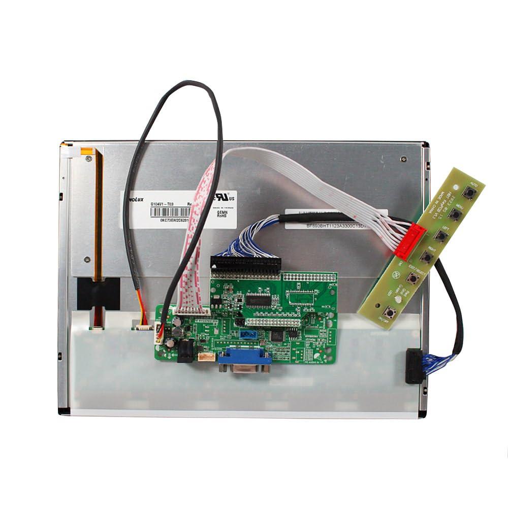 FanyiTek FanyiTek 10.4 inch 640x480 G104V1-T03 IPS LCD Screen and VGA 31 pins Controller Board RT2270C-806