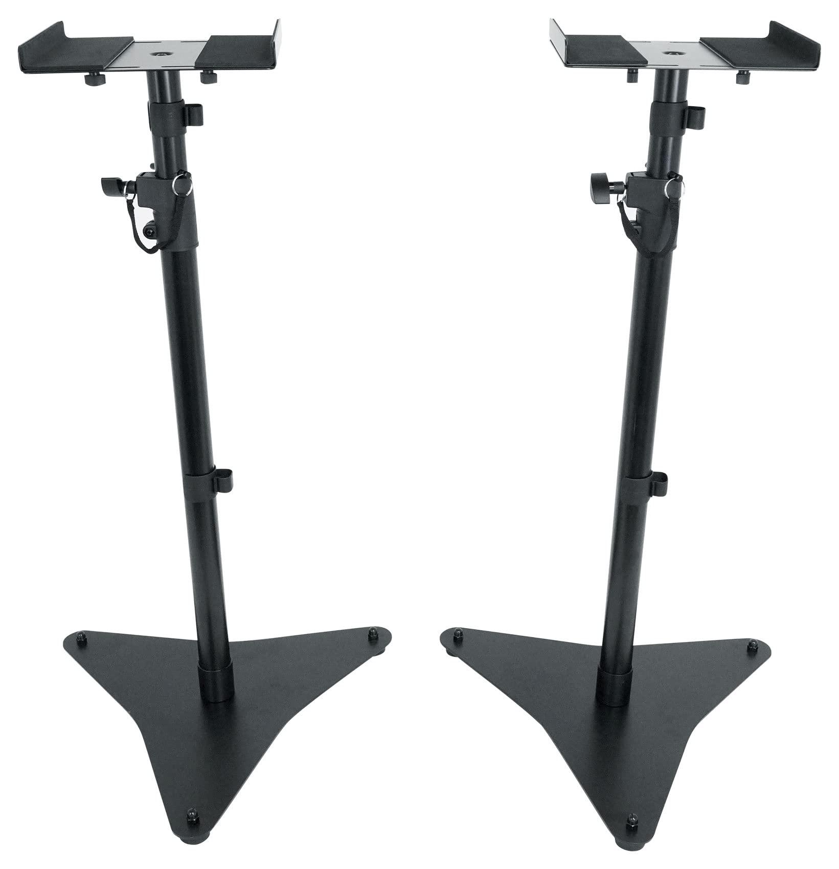 Rockville Rockville Pair RockShelf 68B 6.5" Home Bookshelf Speakers+Adjustable Stands