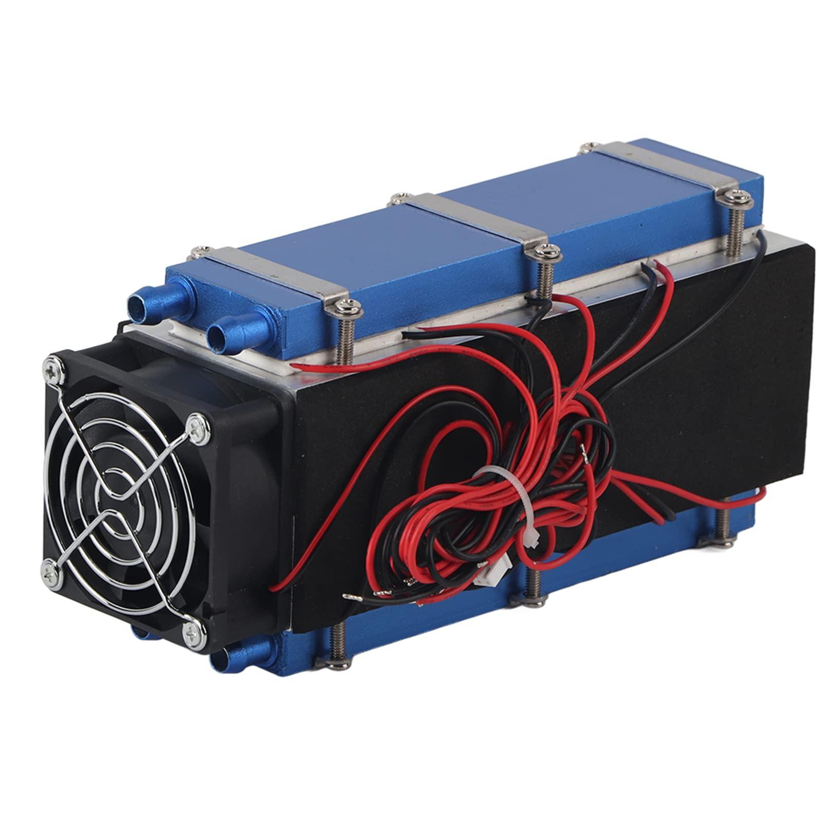 Hyuduo Peltier Refrigeration, Mini Air Conditioner,DC 12V 576W 8-Chip TEC1-12706 DIY Thermoelectric Cooler Air Cooling Device, Computer Heatsinks