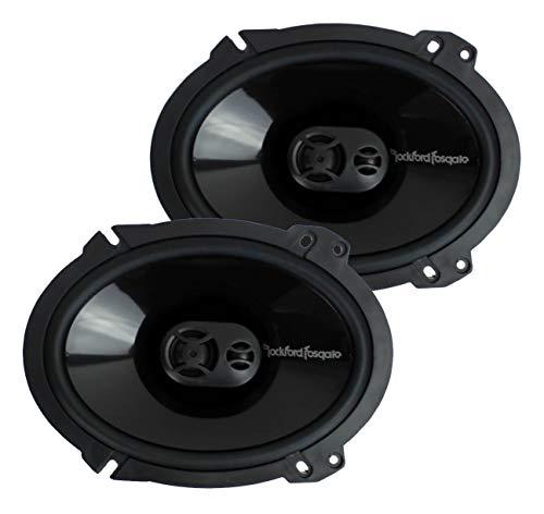 Rockford Fosgate 2 Pairs of Rockford Fosgate Punch P1683 260W Peak (130W RMS) 6" x 8" Punch Series 3-Way Full Range Coaxial Speakers