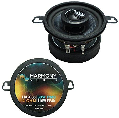 Harmony Audio Harmony Audio HA-C35 Car Stereo Carbon 3.5" Replacement 110W Audio Speakers