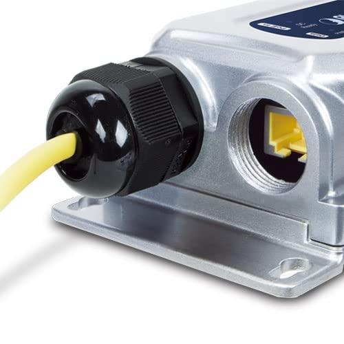 Planet Networking & Communication IPOE-175S Industrial IP67 802.3bt PoE++ Splitter (DC 12V, -40~75C)