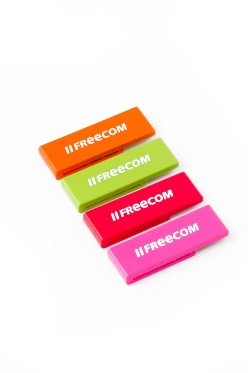 Freecom Freecom USBClip 36170 USB Flash Memory, Pink, 16 GB, USB 2.0, Frustration-Free Packaging (FFP)