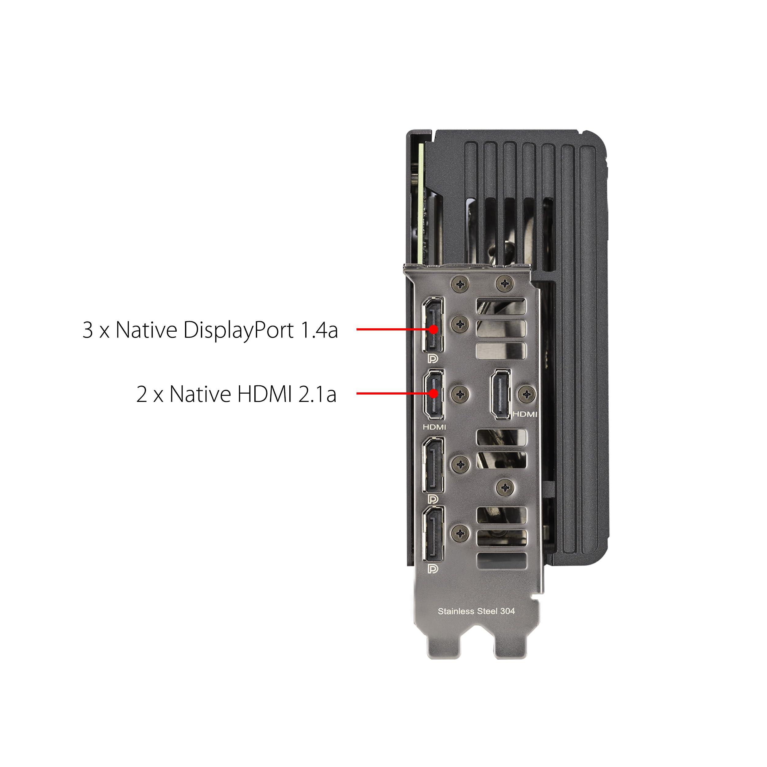 ASUS ASUS ROG Strix GeForce RTX 4070 Super OC Edition Gaming Graphics Card (PCIe 4.0, 12GB GDDR6X, DLSS 3, HDMI 2.1a, DisplayPort 1.4a, Massive Vented Backplate, Power Sensing, Aura Sync)