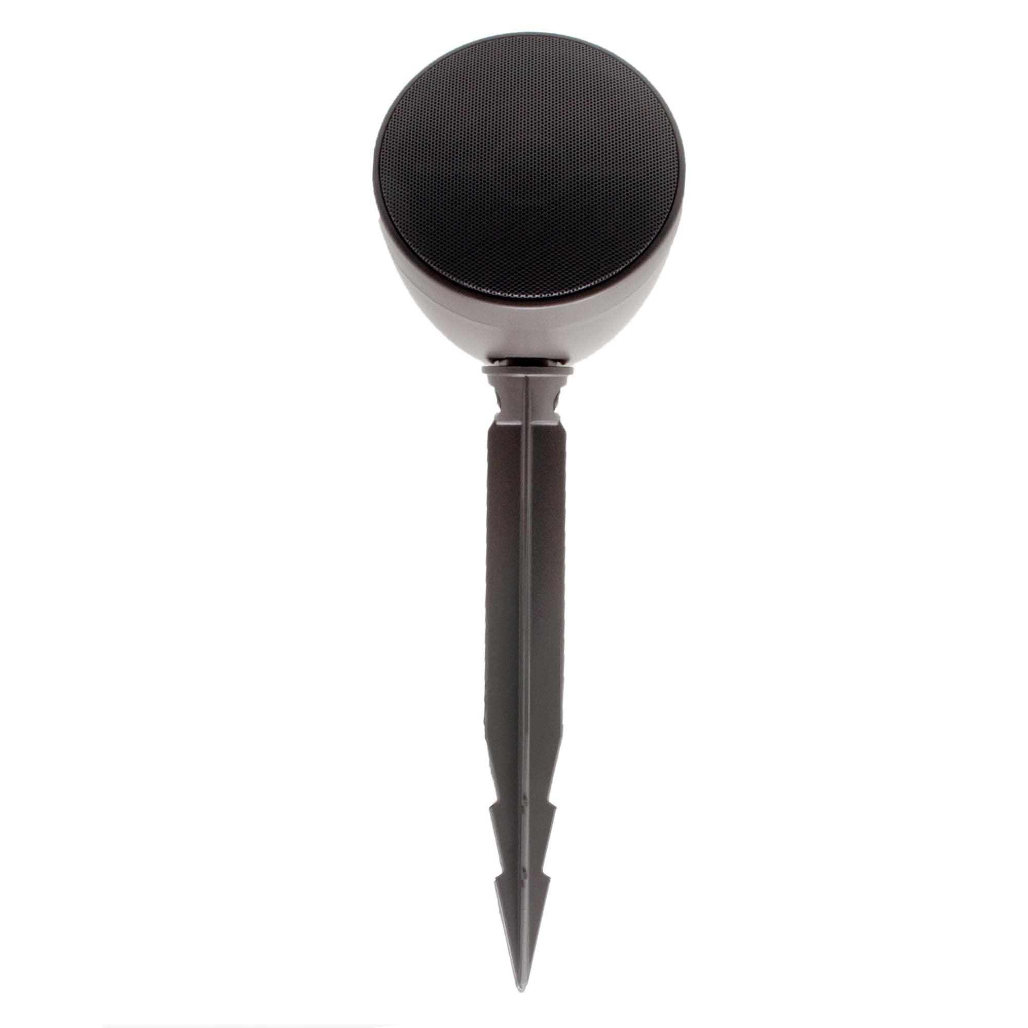 Current Audio Current Audio CA-LZ100 UltraScape Series 8\" Tan Hardscape Subwoofer and 4 Landscape Satellite Speakers Package