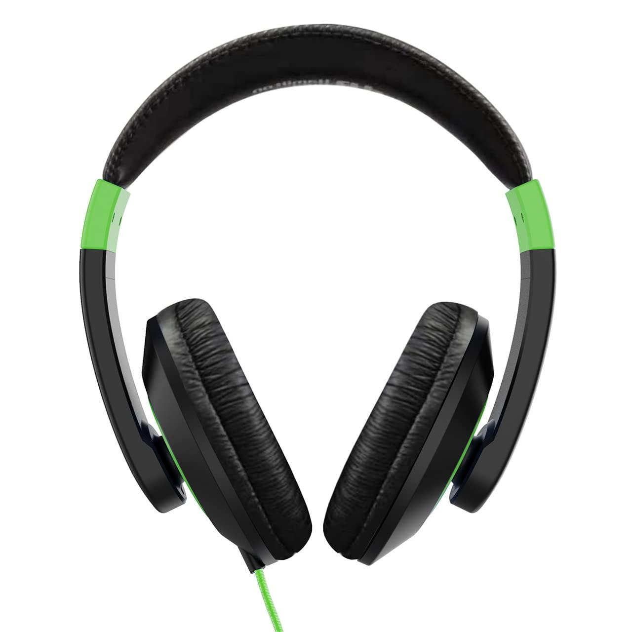 HamiltonBuhl HamiltonBuhl Smart-Trek Headphone with Color Accents - ST1GN, ST1BL (Green)